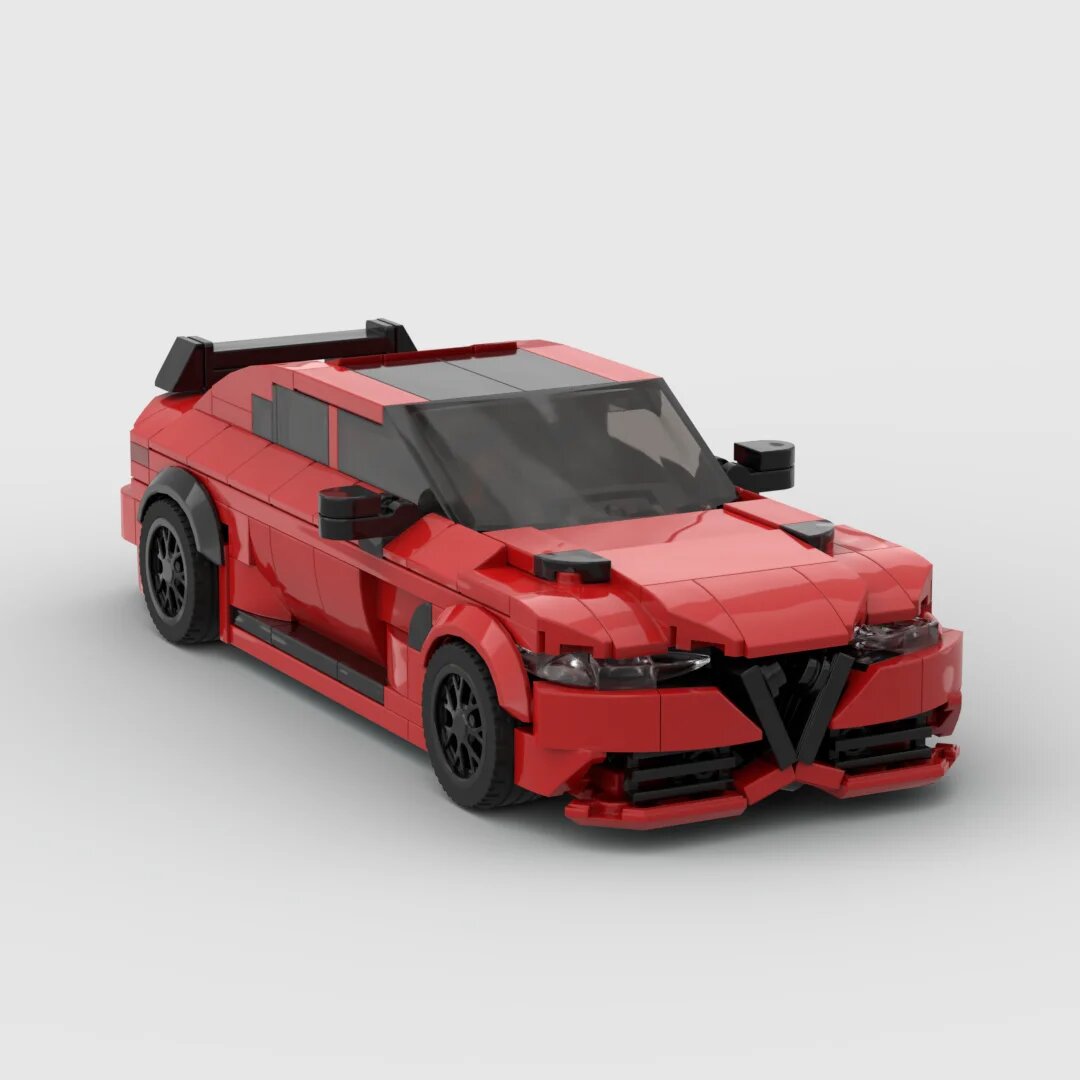 Конструктор Лего Giulia GTAm, красный