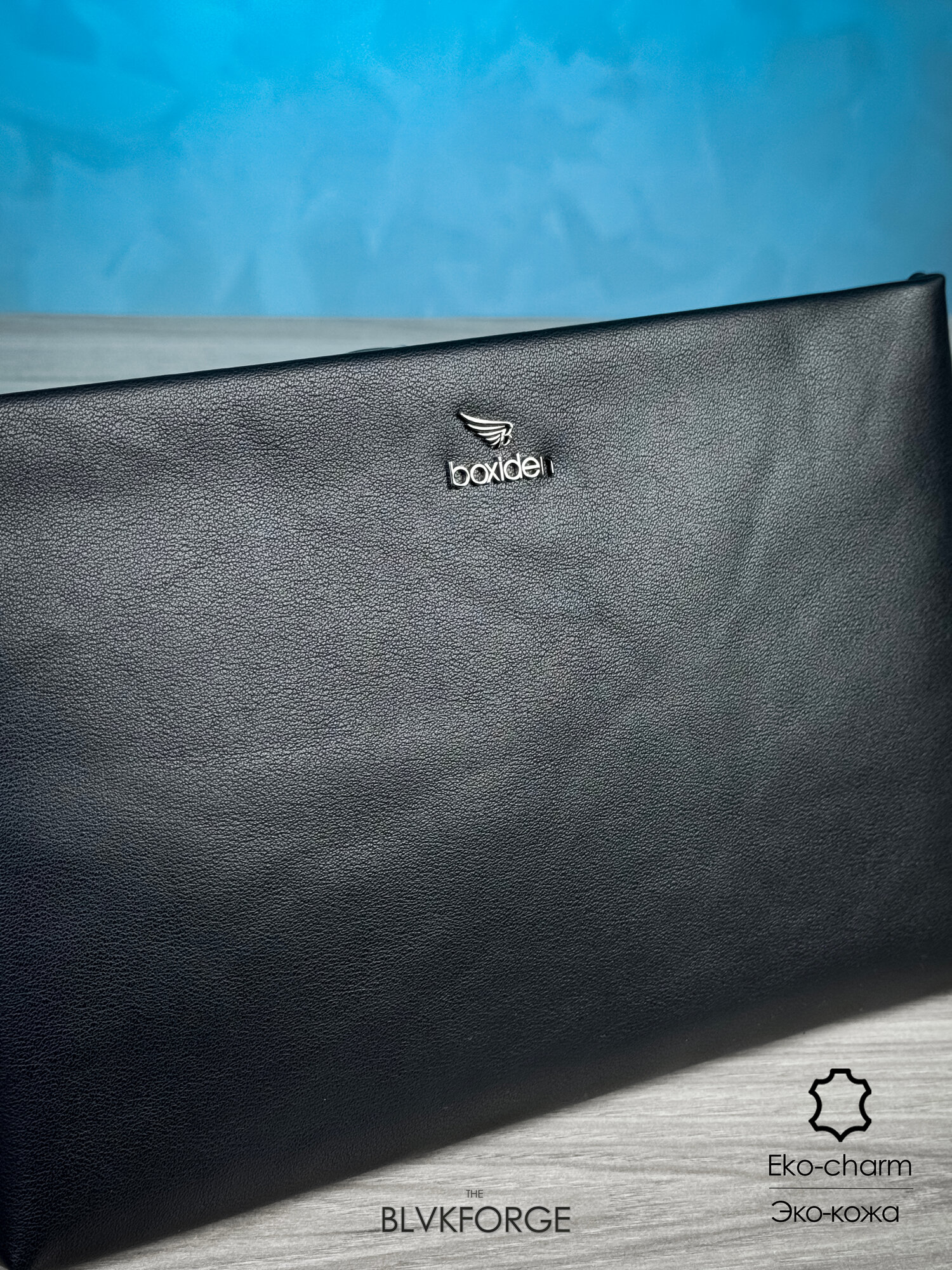 Кошелек , фактура матовая, хром — фото 1