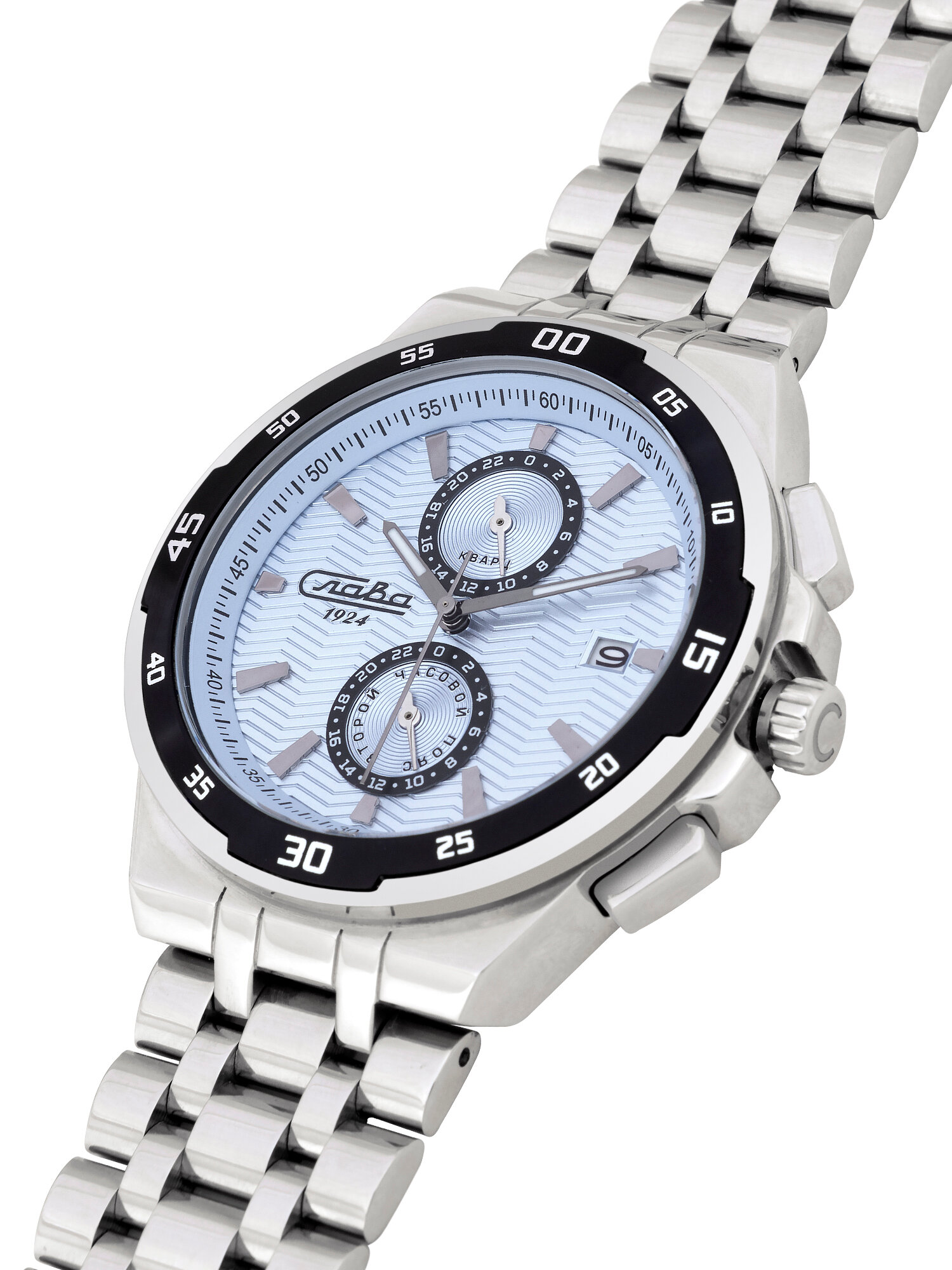 Наручные часы Слава Традиция, голубой — фото 1