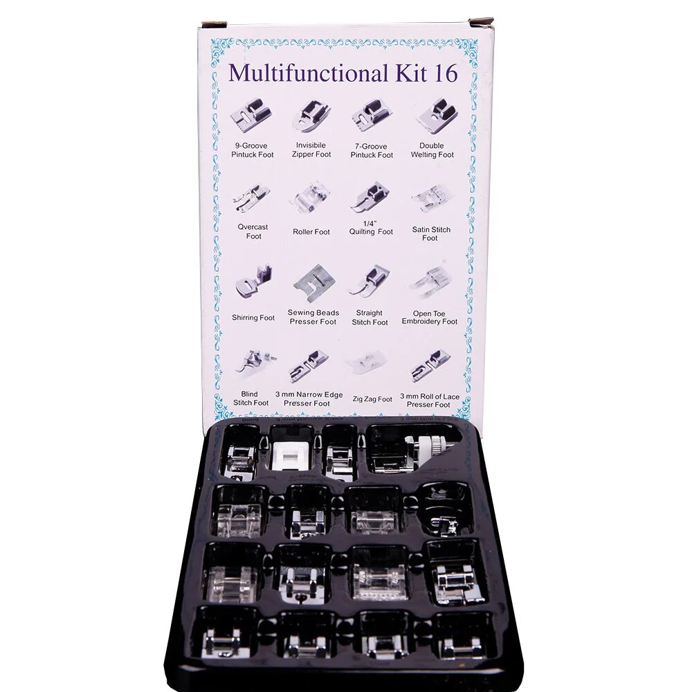 Набор лапок для швейной машины, 16 шт — фото 1