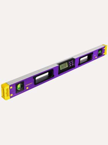 Изображение товара Уровень Ermenrich 83829 цифровой Verk LY80, 80см, фиолетовый