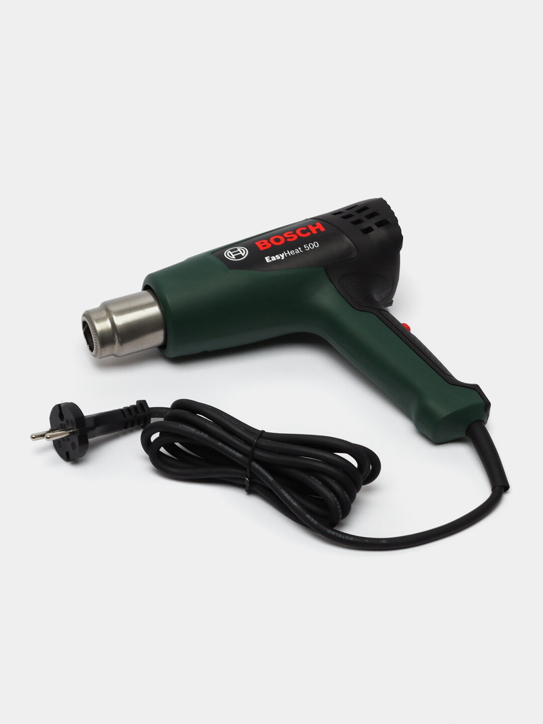 Строительный фен Bosch EasyHeat 500, 1600Вт / 2 режима, до 500°C, легкий, компактный
