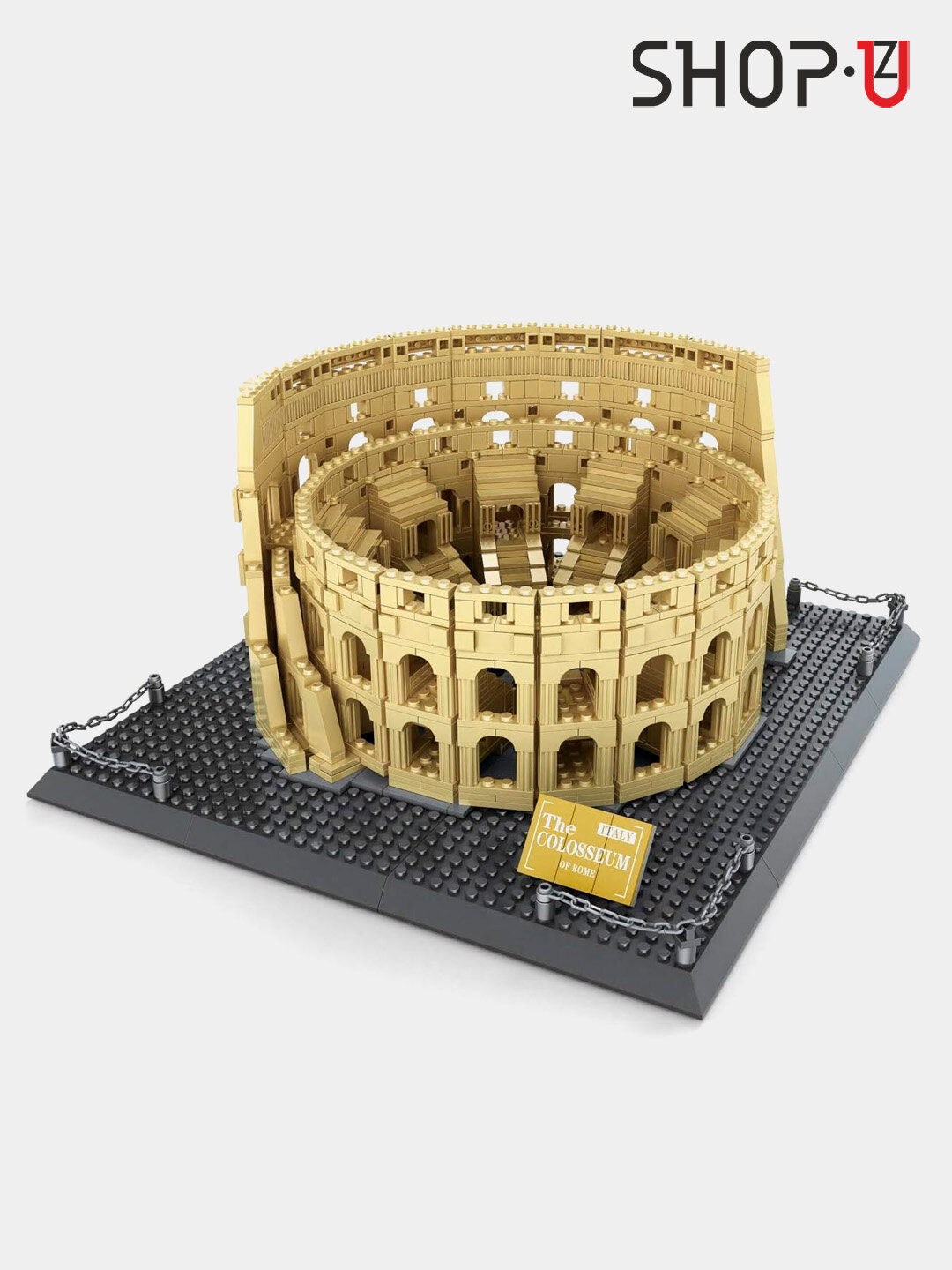 Конструктор 3D Lego, Мекка, Колизей, Бурдж Халифа, Эйфилева Башня, Тауэрский мост