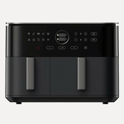 Изображение товара Аэрогриль Xiaomi Dual Zone Air Fryer 10L MAF-D1001 BHR07SGEU, черный, EU