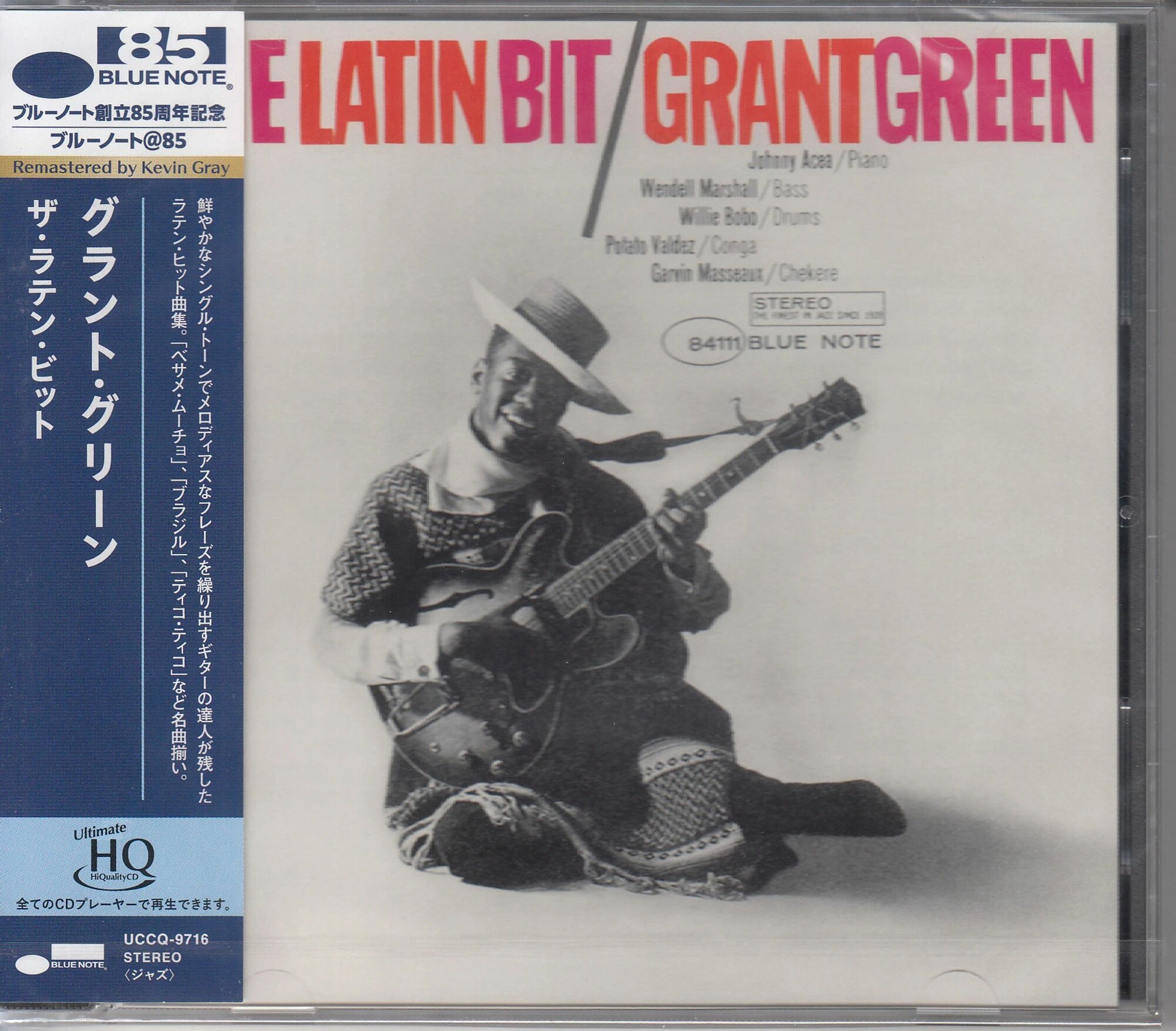 CD диск Grant Green - The Latin Bit (UHQ-CD) Япония, 2024