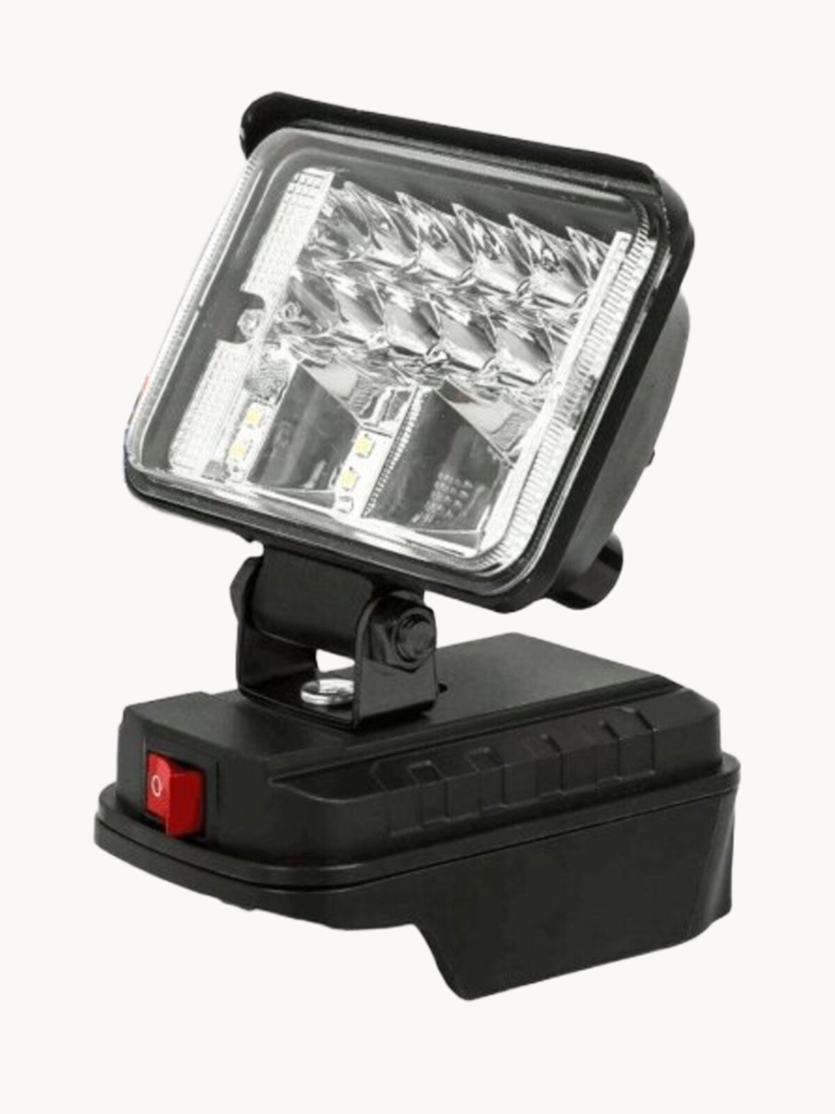 Фонарь аккум. MAXPILER MWL-01 (20В, 110х78мм, 1170Лм, совместим с акб макита, без АКБ и ЗУ)