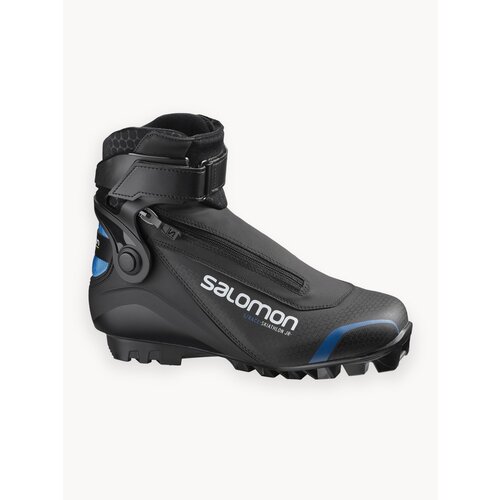 Ботинки для беговых лыж Salomon S/RACE SKIATHLON SNS PILOT JR, детские, размер 2.5 UK, Black/Blue