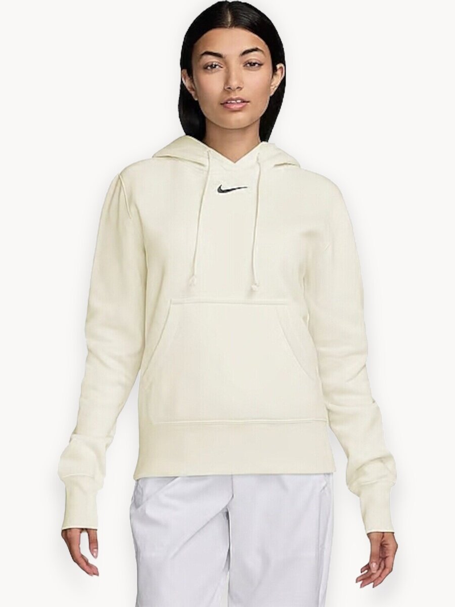 Худи NIKE Phoenix, размер XS, , молочный