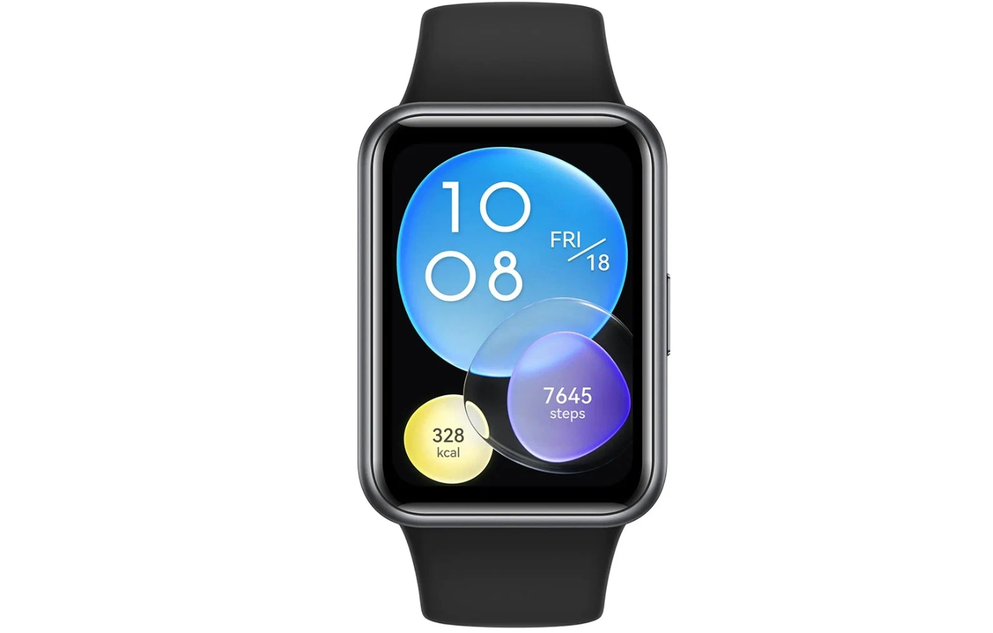 Часы HUAWEI FIT 2 Active Edition YDA-B09S, Черный Черный силикон, Ростест (EAC)