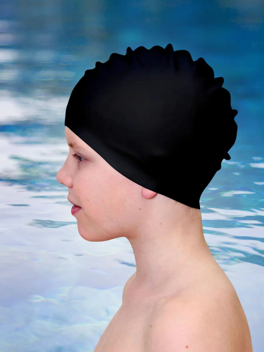 Cиликоновая шапочка для плавания — фото 1