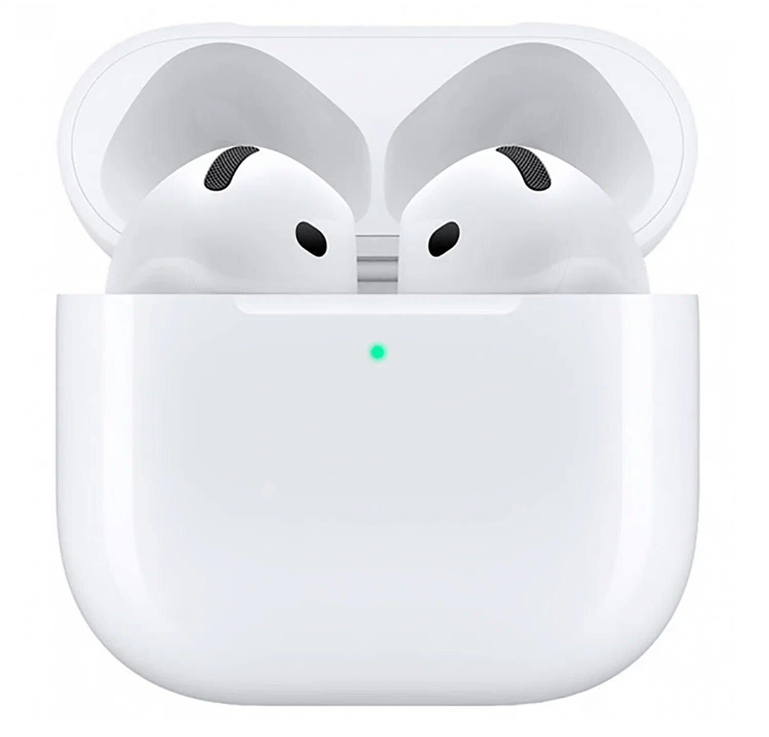 Беспроводные TWS-наушники Apple AirPods 4, цвет белый / white (Без активного шумоподавления)