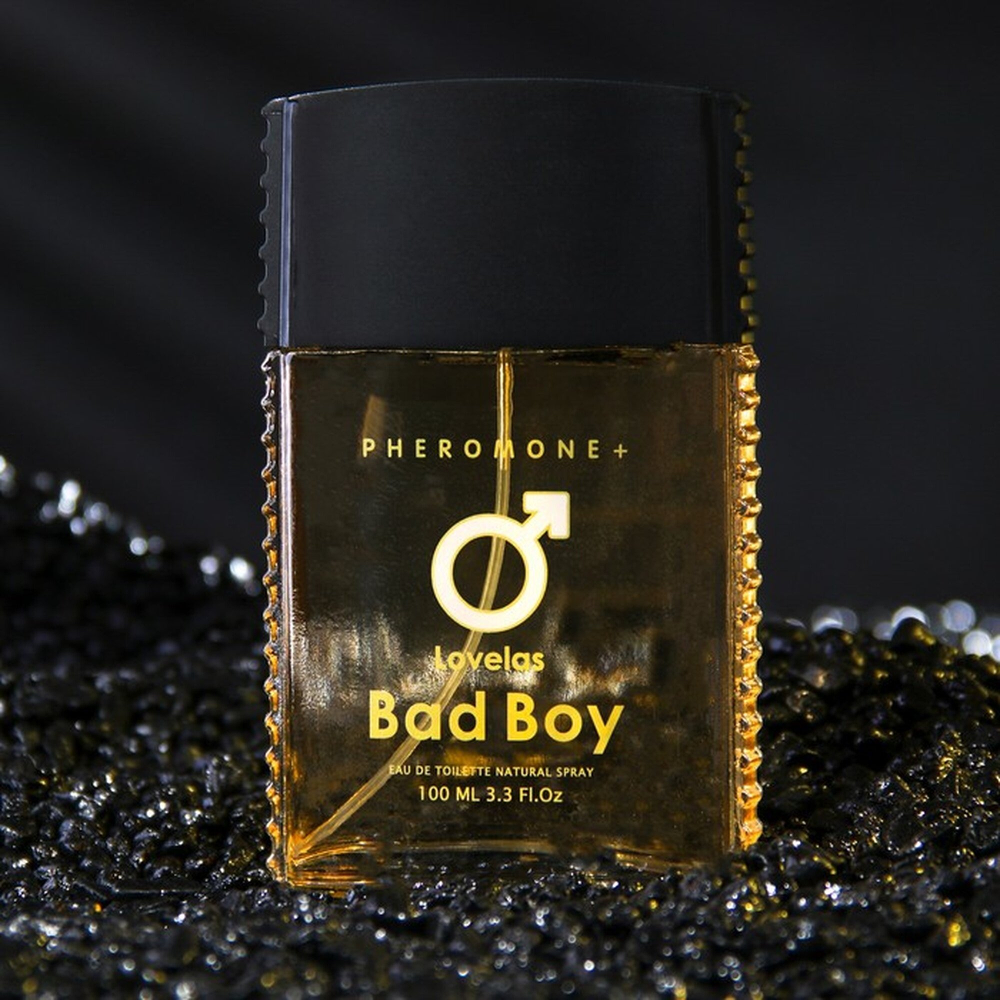 Туалетная вода мужская с феромонами Lovelas Bad Boy, 100 мл (по мотивам Egoiste Platinum (Chanel) — фото 1