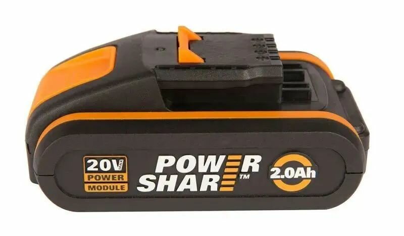 Аккумулятор Worx WA3551 20 В 2.0-4.0А*ч коробка оригинал (индикатор заряда)