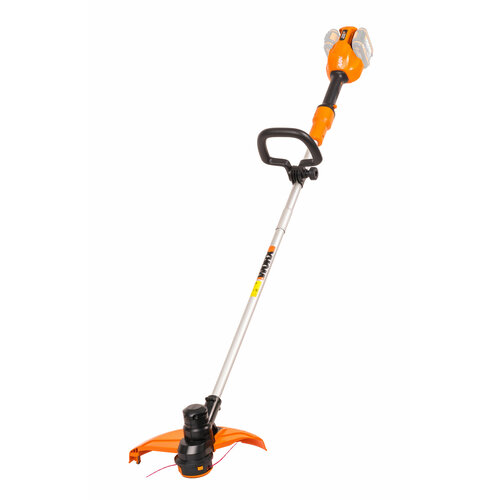 Триммер аккумуляторный WORX WG183E.9 40В, 33см, без АКБ и ЗУ оранжевый
