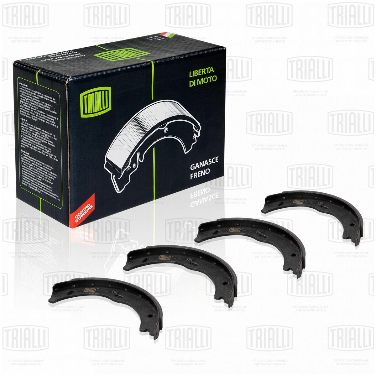 Колодки Барабанные Mercedes W639, Viano, Vito 3.0-3.7I, 2.0-3.0Cdti 2003 => Bosch(Trialli Gf1565)