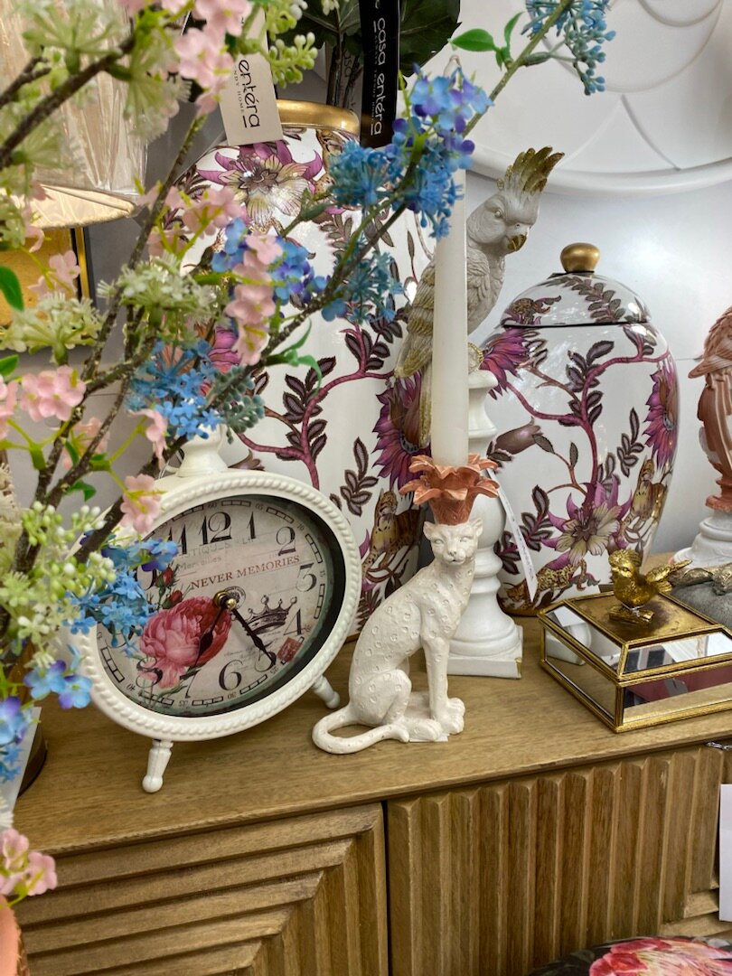 Подсвечник Леопард Casaentera CE04-28-736 белый 140х70х190 — фото 1