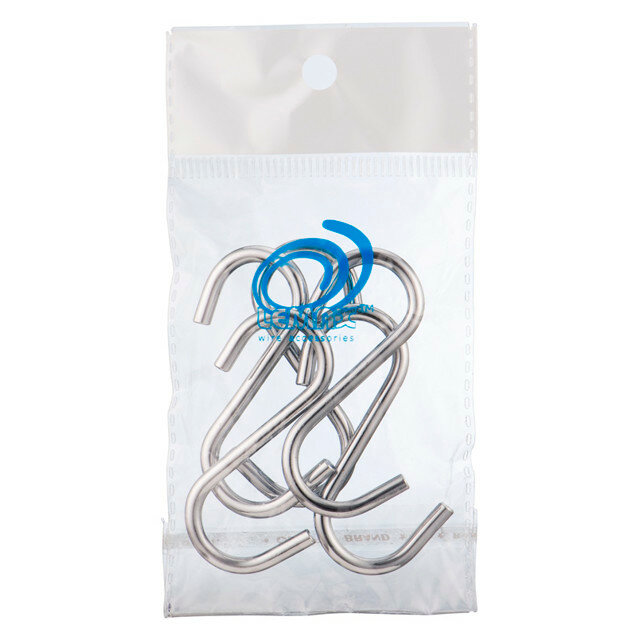 Крючок для рейлинга Lemax LE 311C 70х40х20 мм хром металл 5 шт