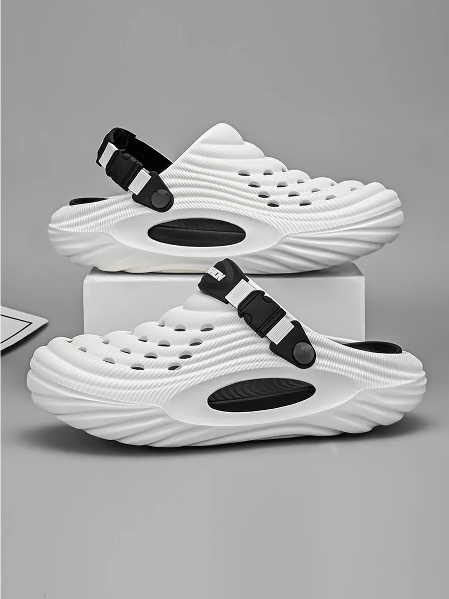 Сабо  Unisex White, размер 44/45, белый,