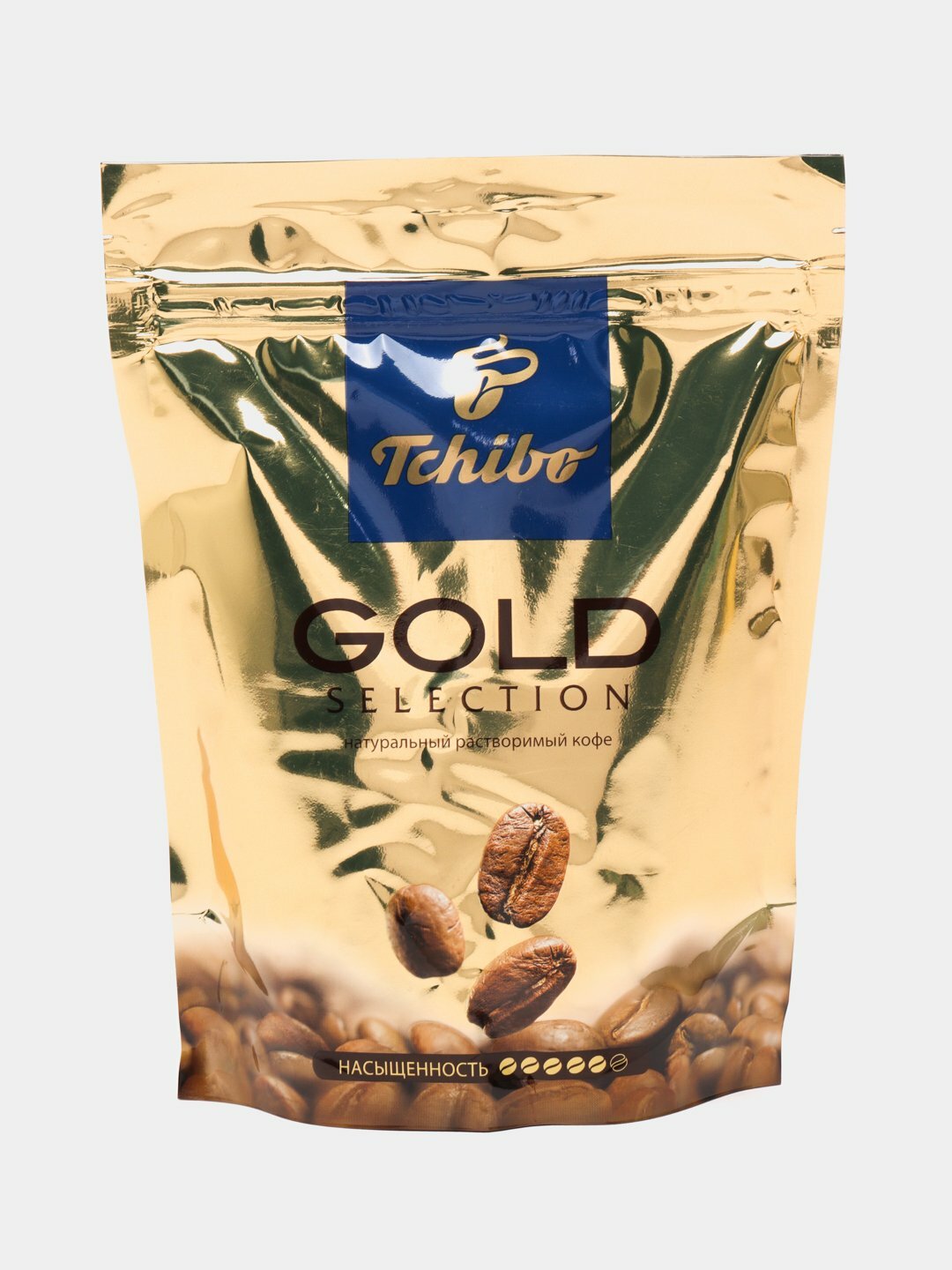 Растворимый кофе Tchibo "Gold Selection", насыщенный вкус, аромат, 75г