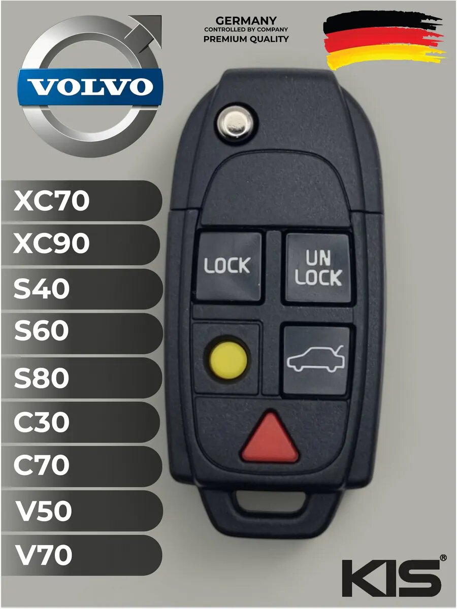 Ключ зажигания Volvo