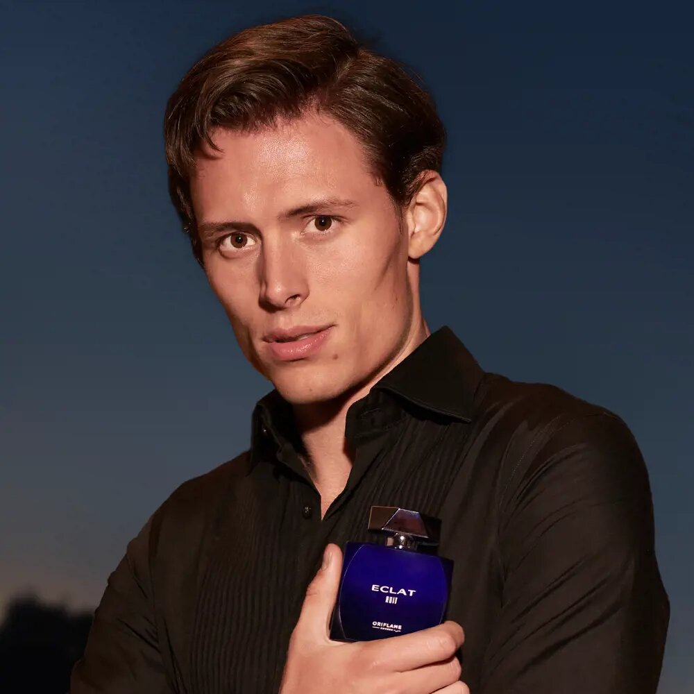Мужская парфюмерная вода Oriflame Eclat Nuit, древесно-пряные ноты, флакон 75мл
