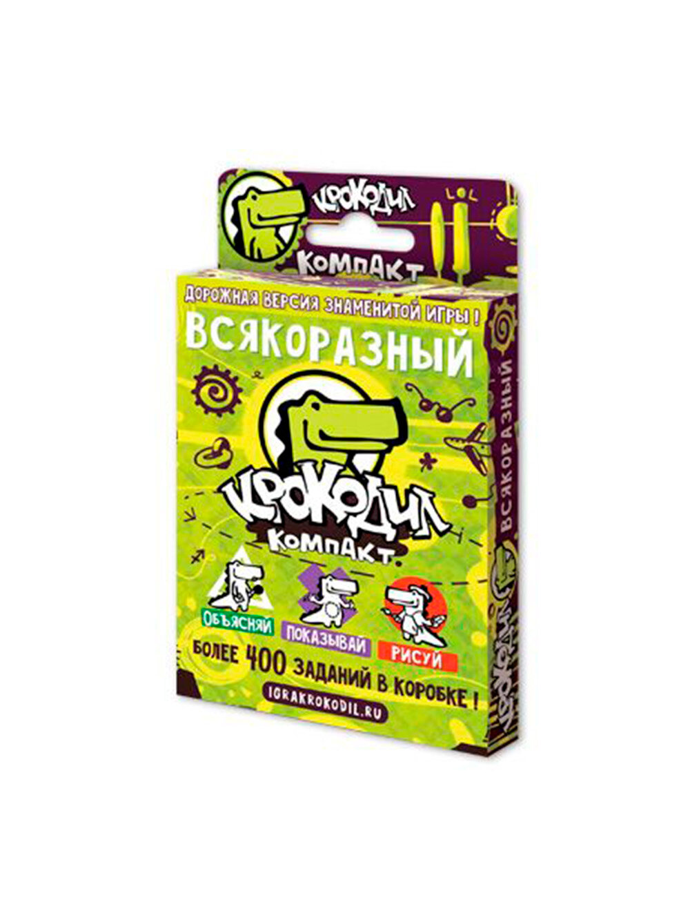 Настольная карточная игра Magellan Крокодил ВсякоРазный для всей семьи