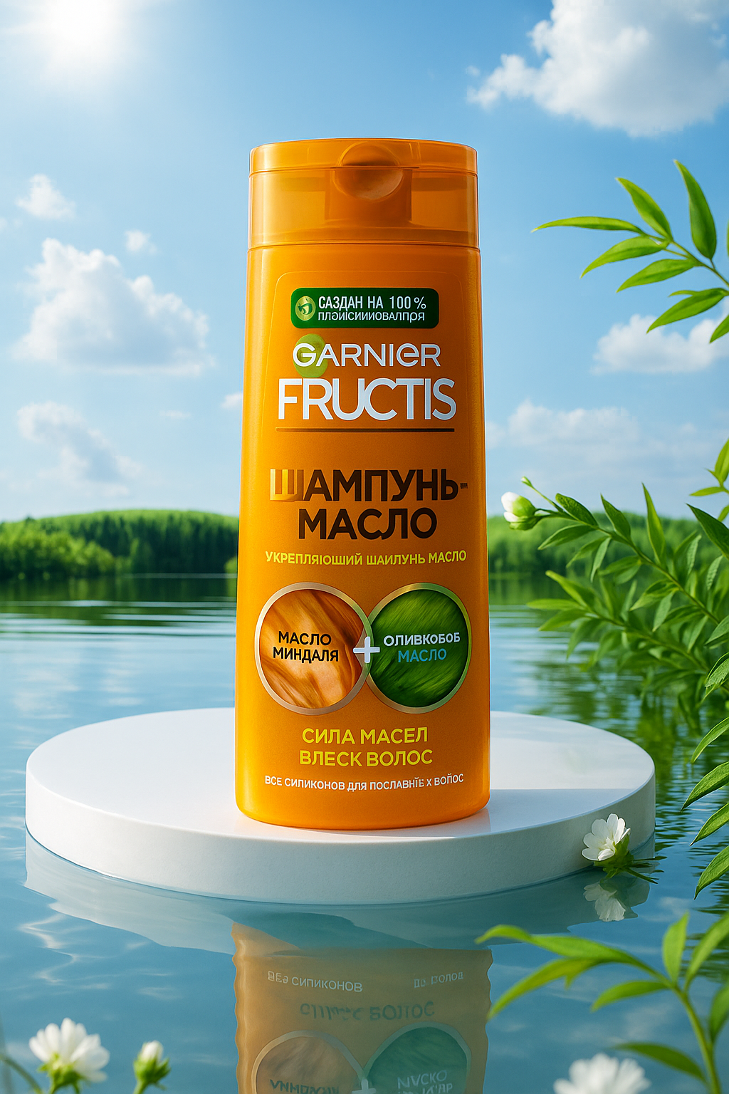 Шампунь Garnier Fructis Годжи Стойкий Цвет, для окрашеных волос, 200мл