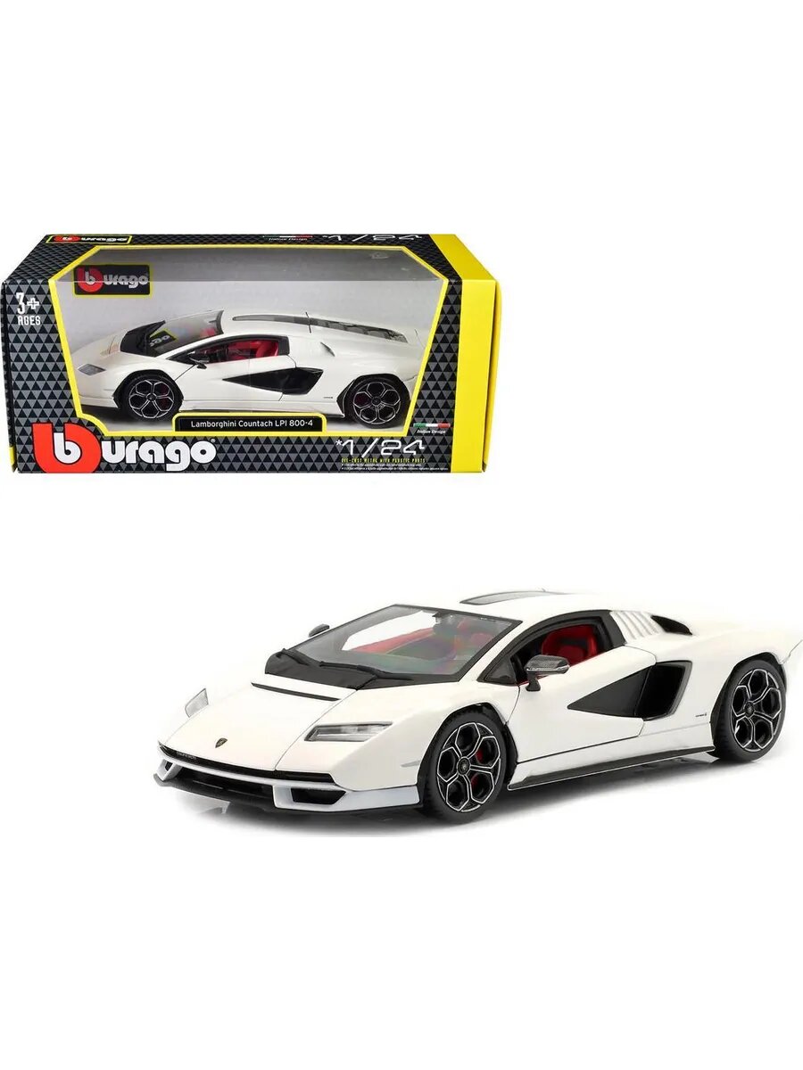 Машинка 1:24 Collezione (A)-Lamborghini Countach LPI 800-4