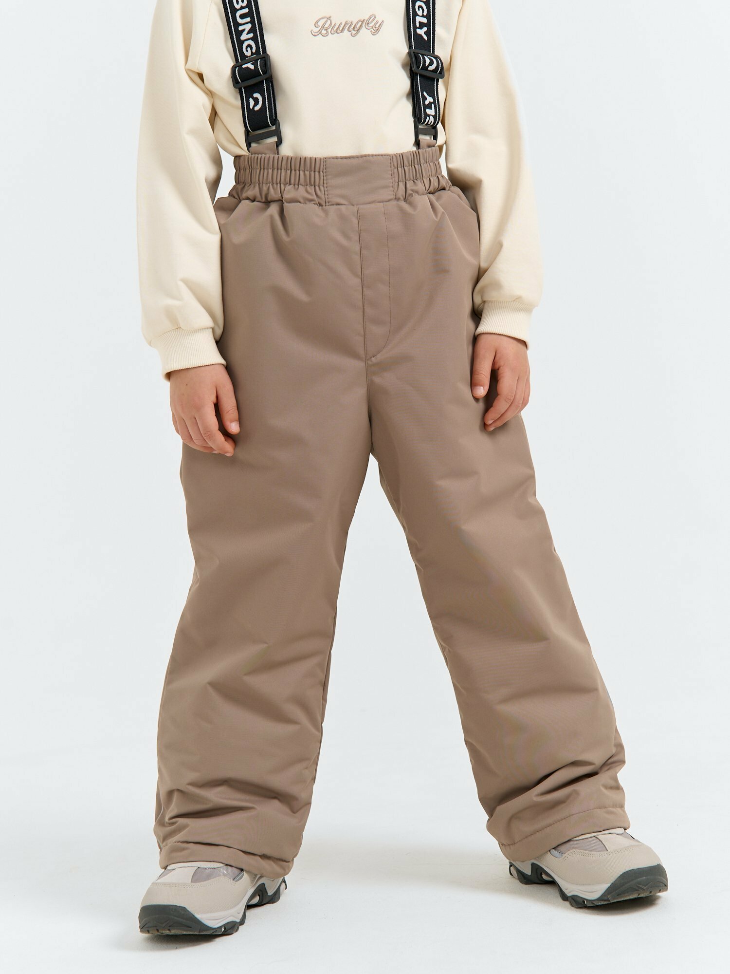 Полукомбинезон утеплённый BUNGLY Базовая размер 116  бежевый