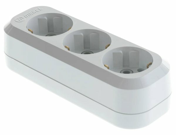 Колодка 3x16А с/з MGP131 MAKEL