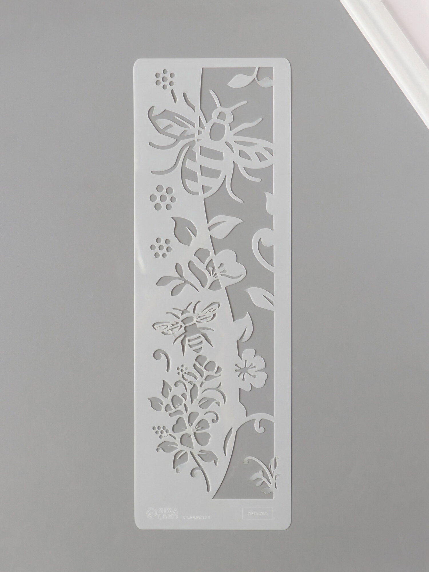 Трафарет бордюрный пластик 