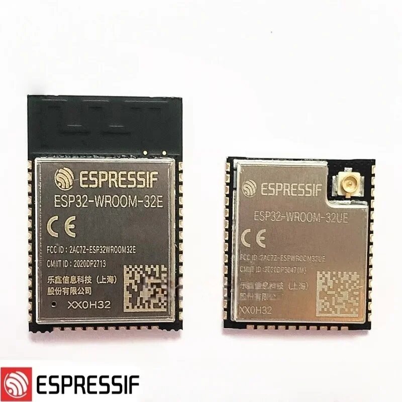 Espressif Original Genuine Esp32-Wroom-32E Esp32-Wroom-32Ue-4N/8N/16 Двухъядерный Wi-Fi Bluetooth Mcu Модуль Беспроводной модуль Iot 4 МБ/8 МБ/16 МБ, 32E 4Mb