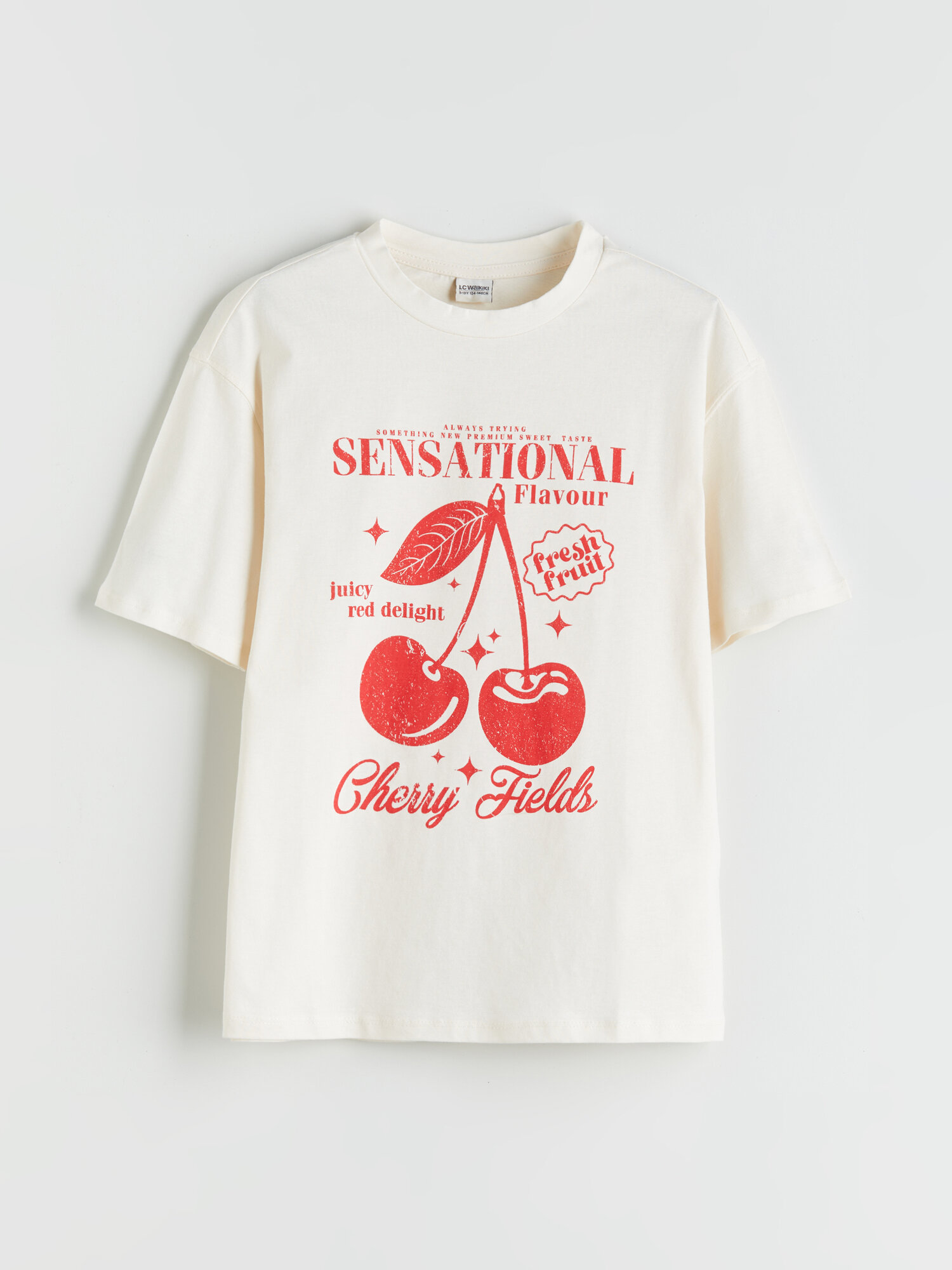 Футболка LC Waikiki размер 10-11 лет cream