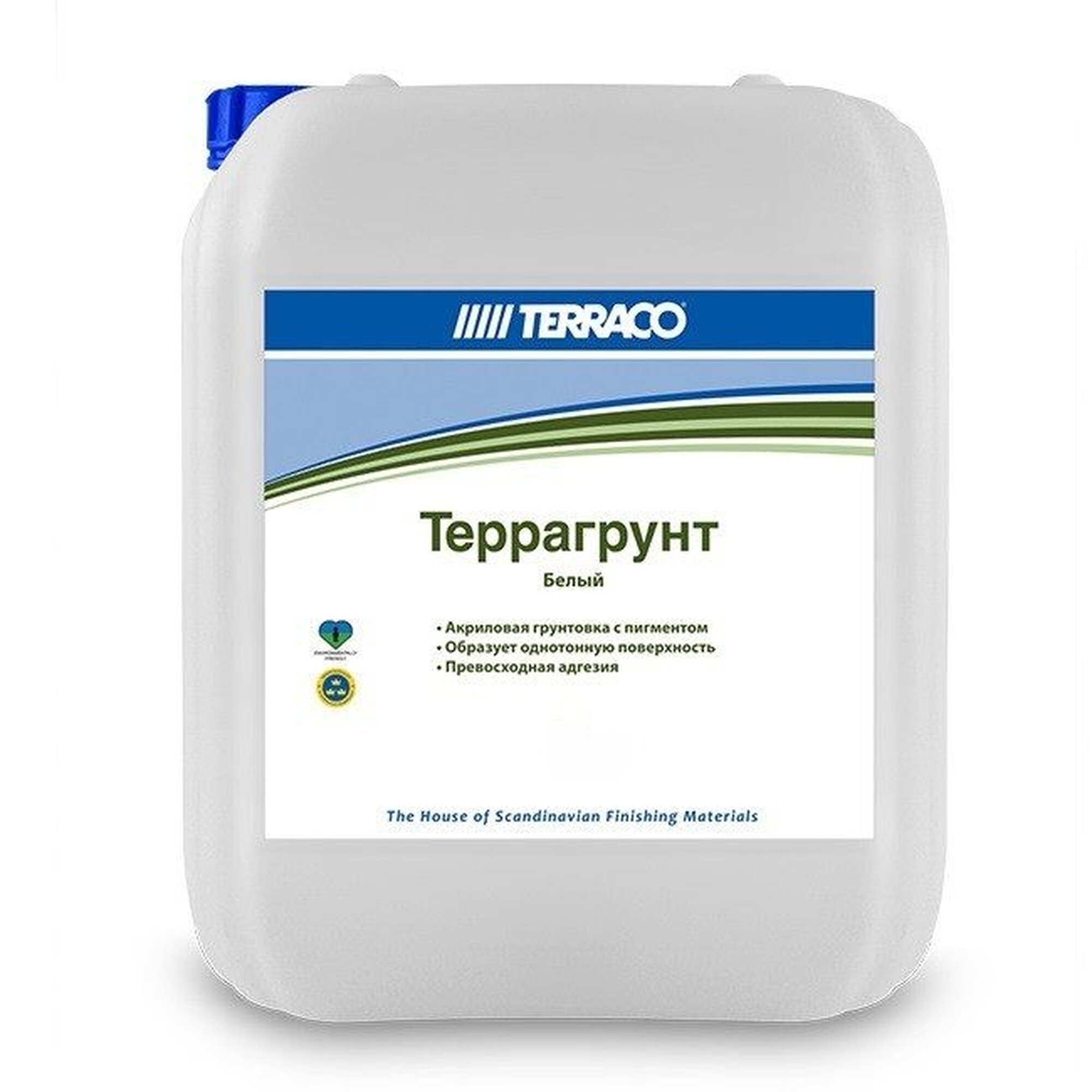 Грунтовка Terraco Террагрунт акриловая универсальная 10 кг
