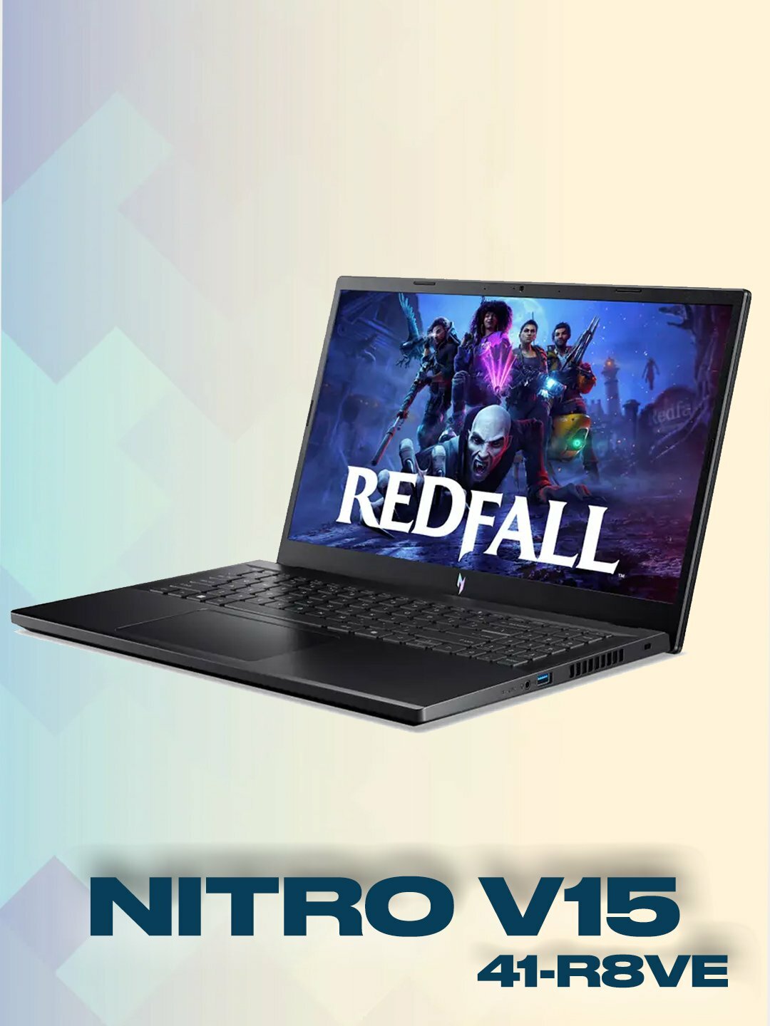 Noutbuk ACER NITRO V15 / R5-7325HS / DDR5 16GB / SSD 512GB / RTX2050 4GB / 15.6 FHD IPS / 144HZZ
