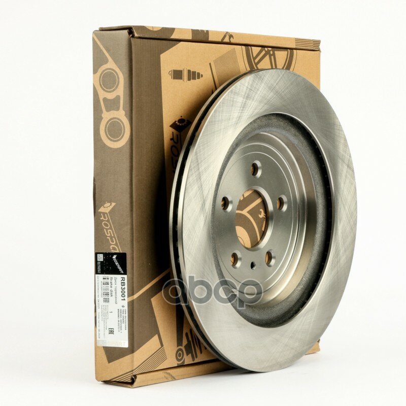 Диск торм. ЗАД. FORD EXPLORER (2010-2019) / 345 ММ ROSPART арт. RB3001