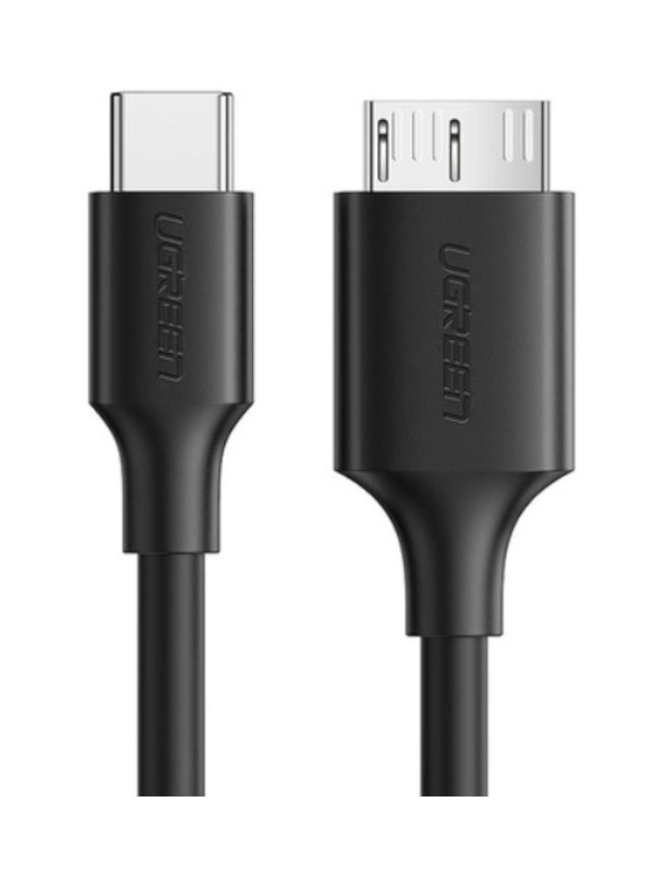 Кабель UGREEN US312 20103_ MicroUSB 3.0 / USB-C 3.1, 1 м. черный