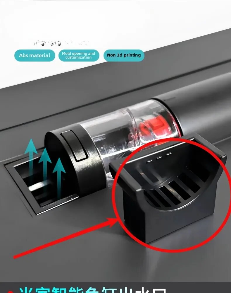 1 шт, 5 см, рамка для увеличения высоты для Xiaomi Smart Aquarium, модификация аксессуаров, вентилируемая и охлаждающая, без 3D-печать, Розовый