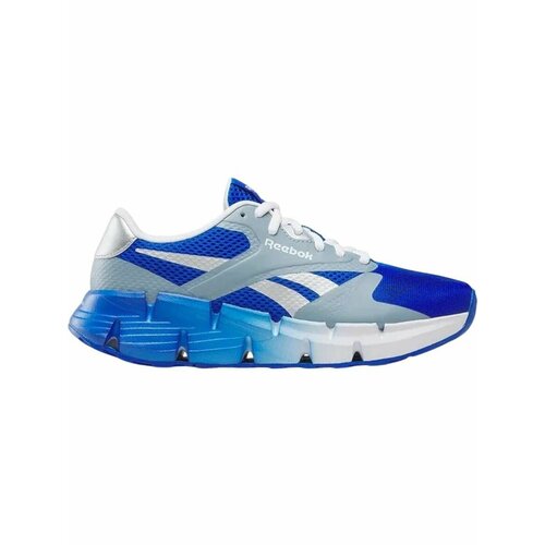 фото Кроссовки reebok zig dynamica 5, полнота f (eu)/ на среднюю стопу, размер 5,5 us, синий, серый