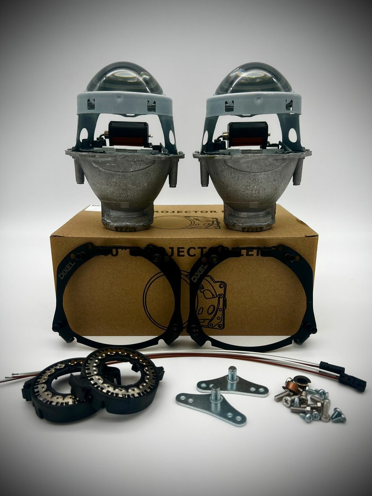 Биксеноновые Линзы для BMW 7 E65 E66 2001-2005 (AFS) / Для адаптивных фар Hella 3 для БМВ Е65