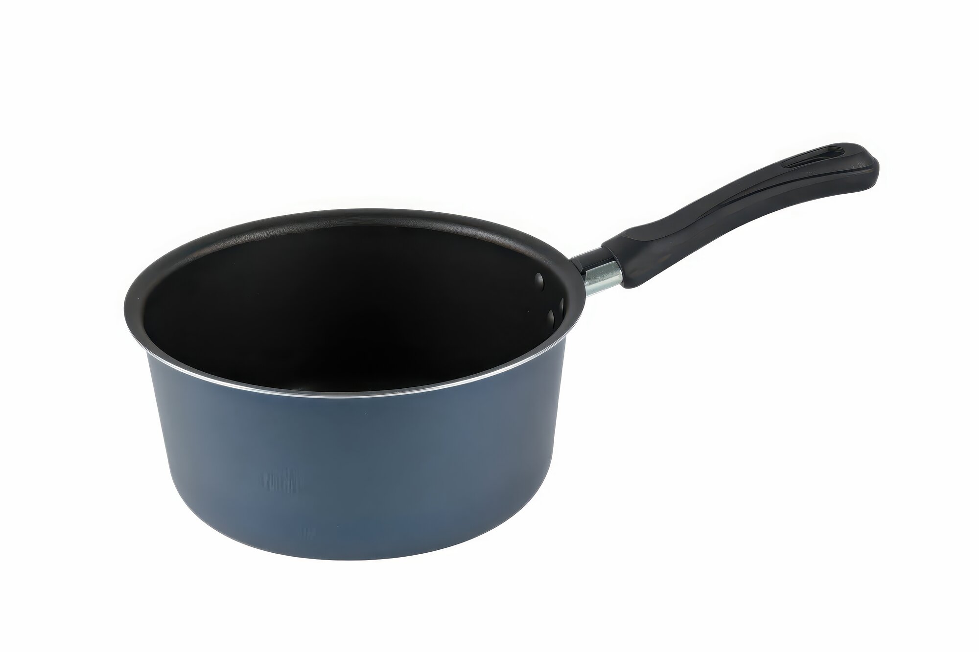 Кастрюля KALITVA "Сатин" антипригарное покрытие цвет синий 1 литр