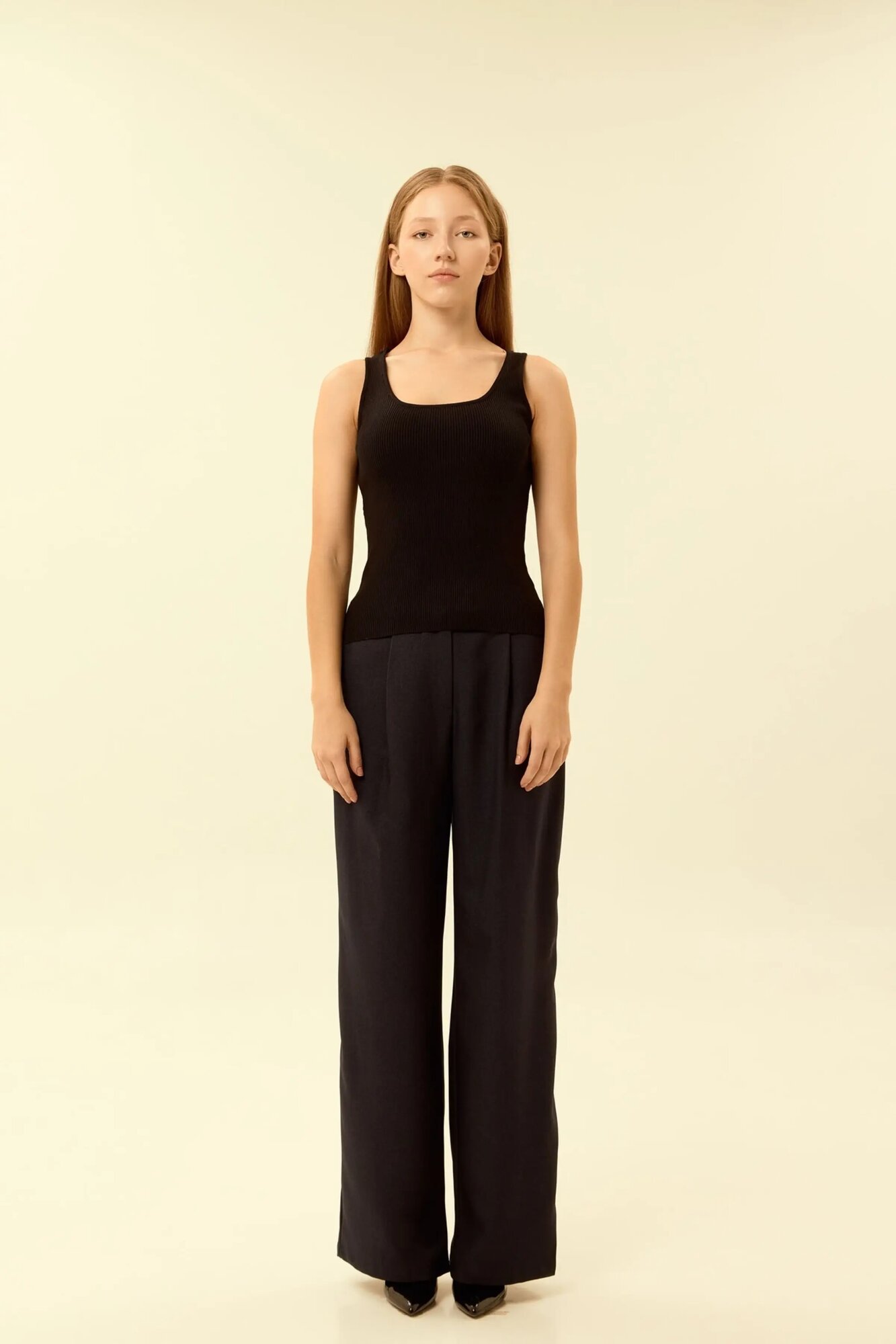 Топ Selfie, размер S, черный — фото 1