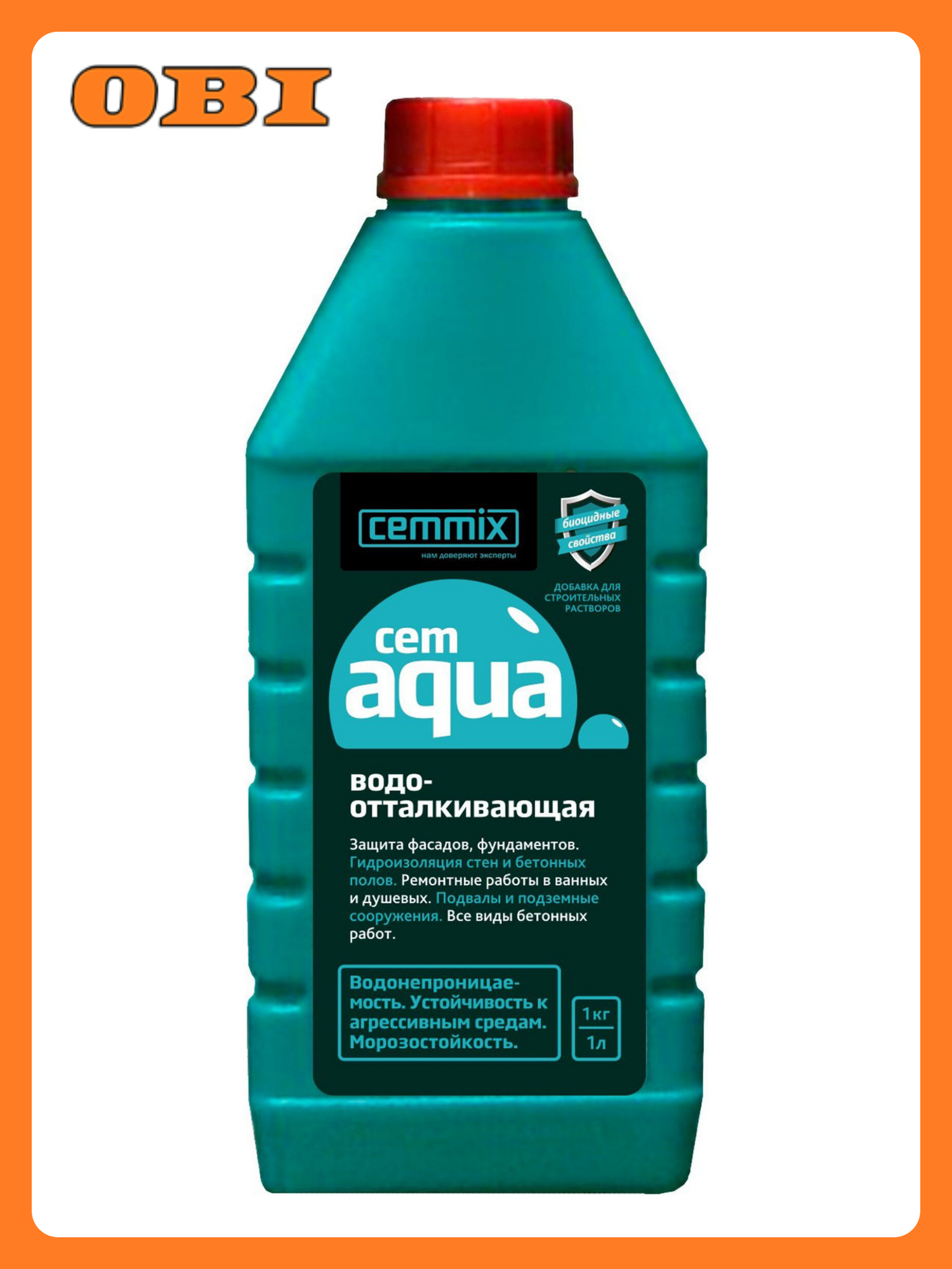 Гидрофобизирующая добавка Cemmix CemAqua 1 л