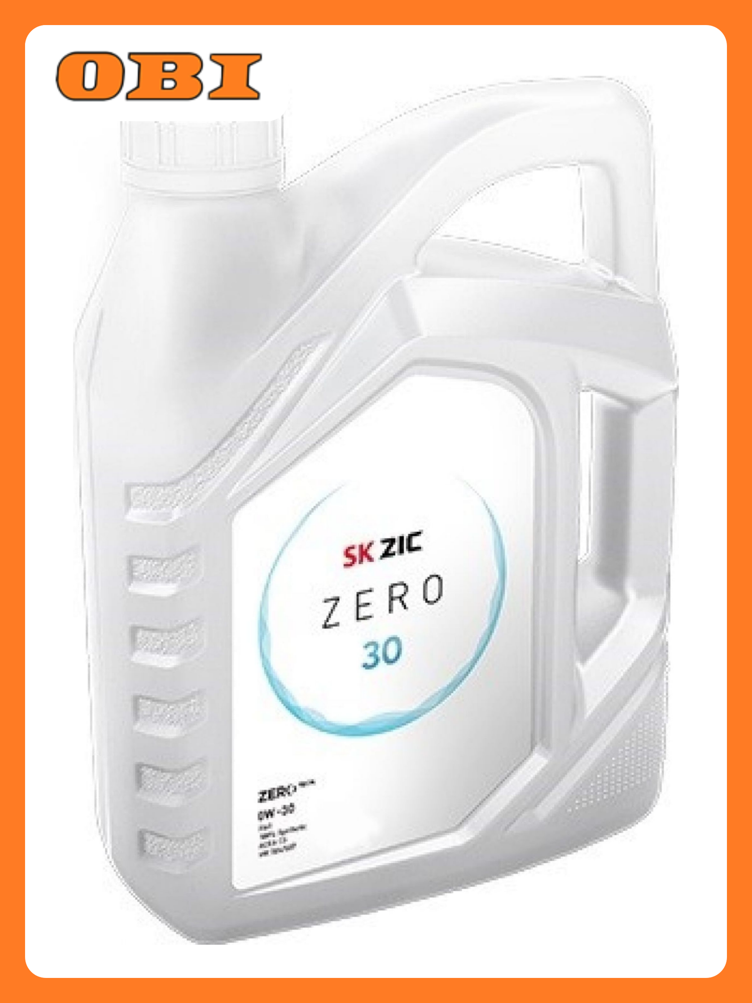 Масло моторное синтетическое ZIC ZERO 0W-30 1Л