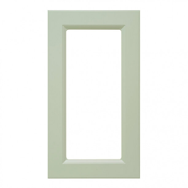 Фасад-рамка 716х396 мм под стекло Фисташка