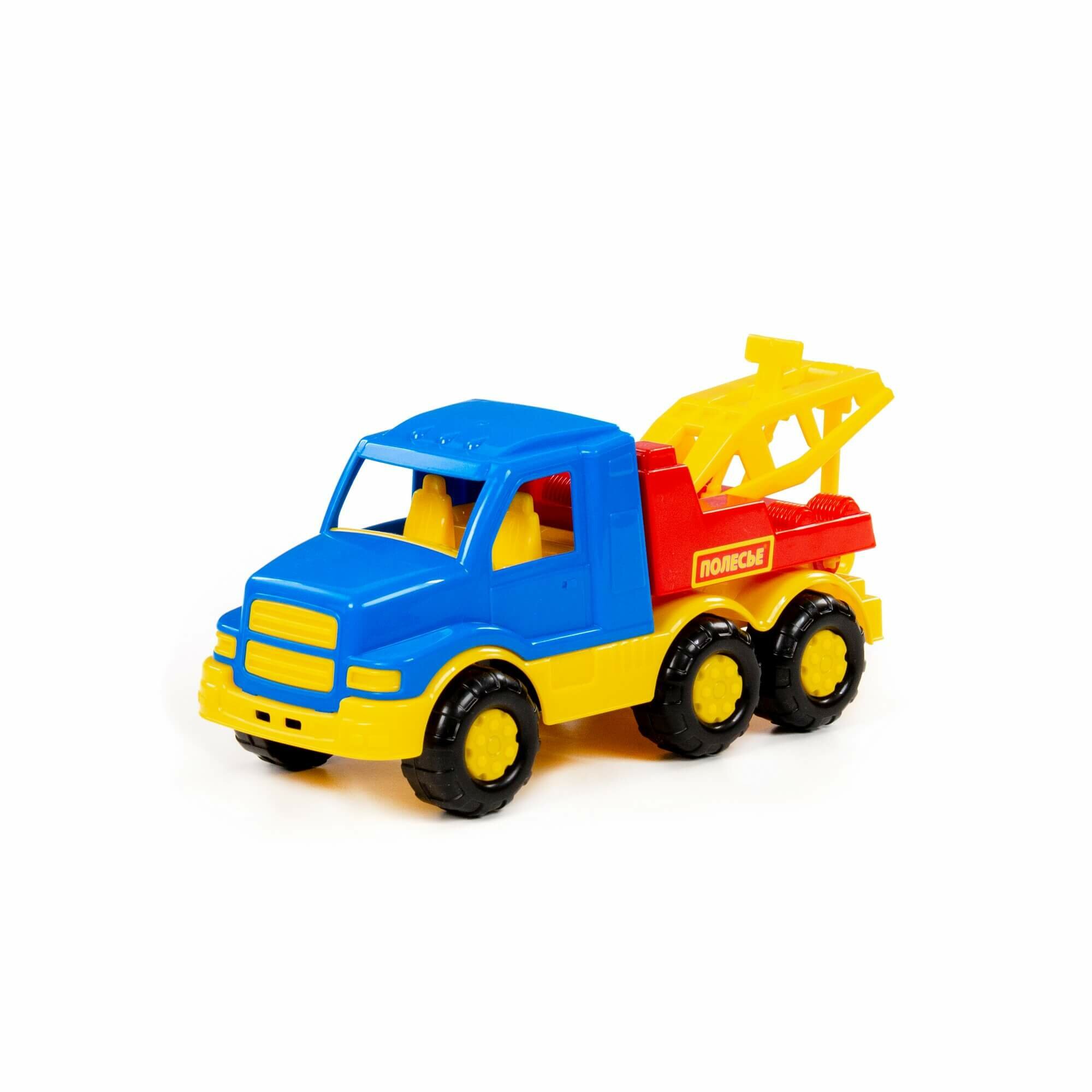 Игрушечный автомобиль-эвакуатор «Гоша», грузовик эвакуатор для детей от 3 лет — фото 1