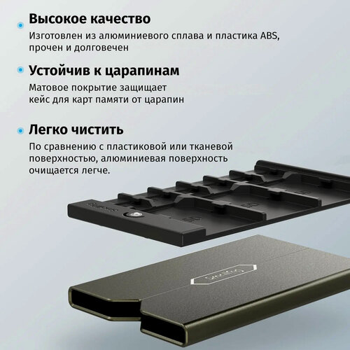 Изображение товара Кейс SmallRig 2832B для карт памяти