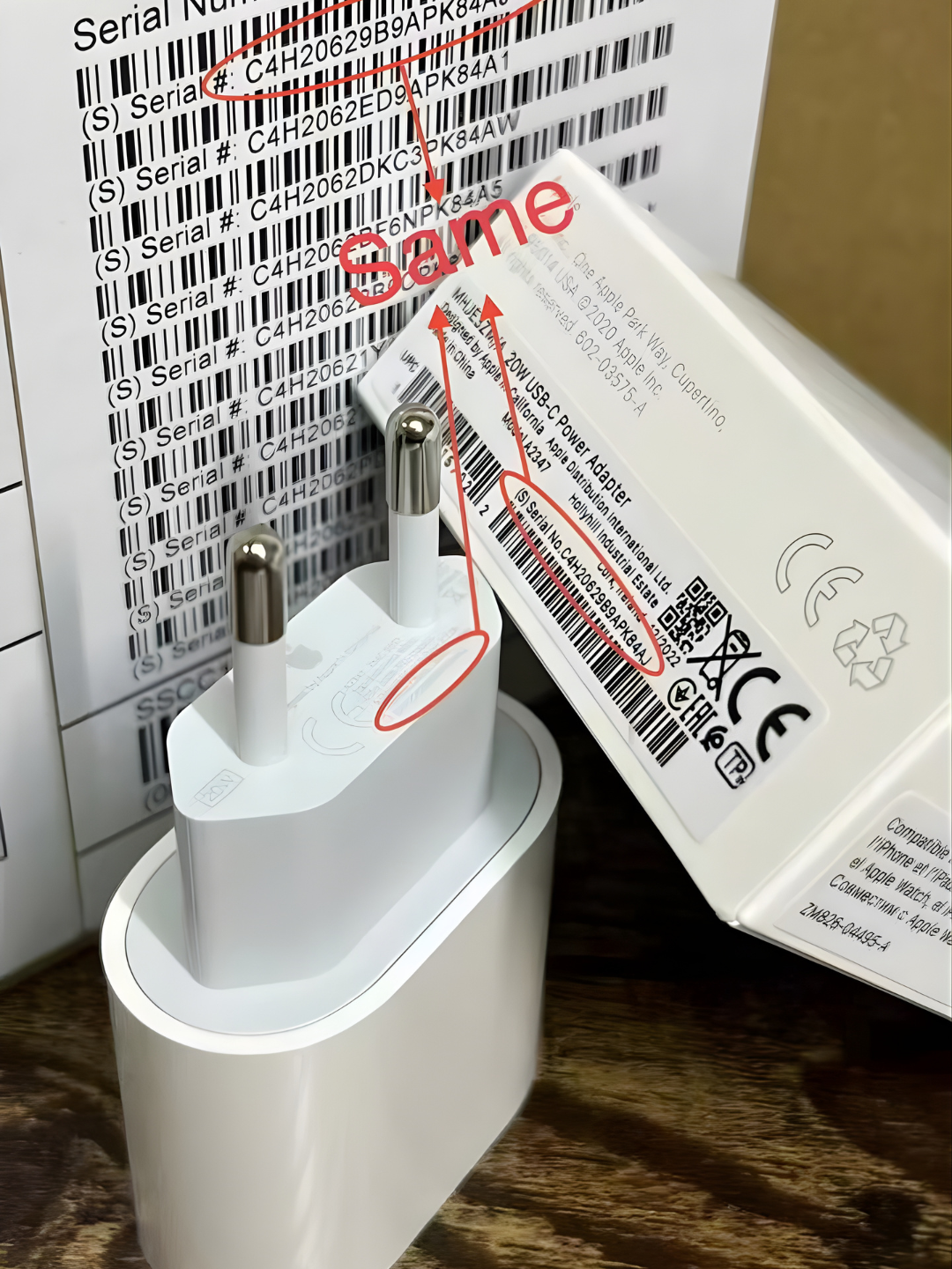 Зарядное устройство Apple, 20Вт, USB Type-С, IPhone Вт, USB Type-C зарядное устройство 20W