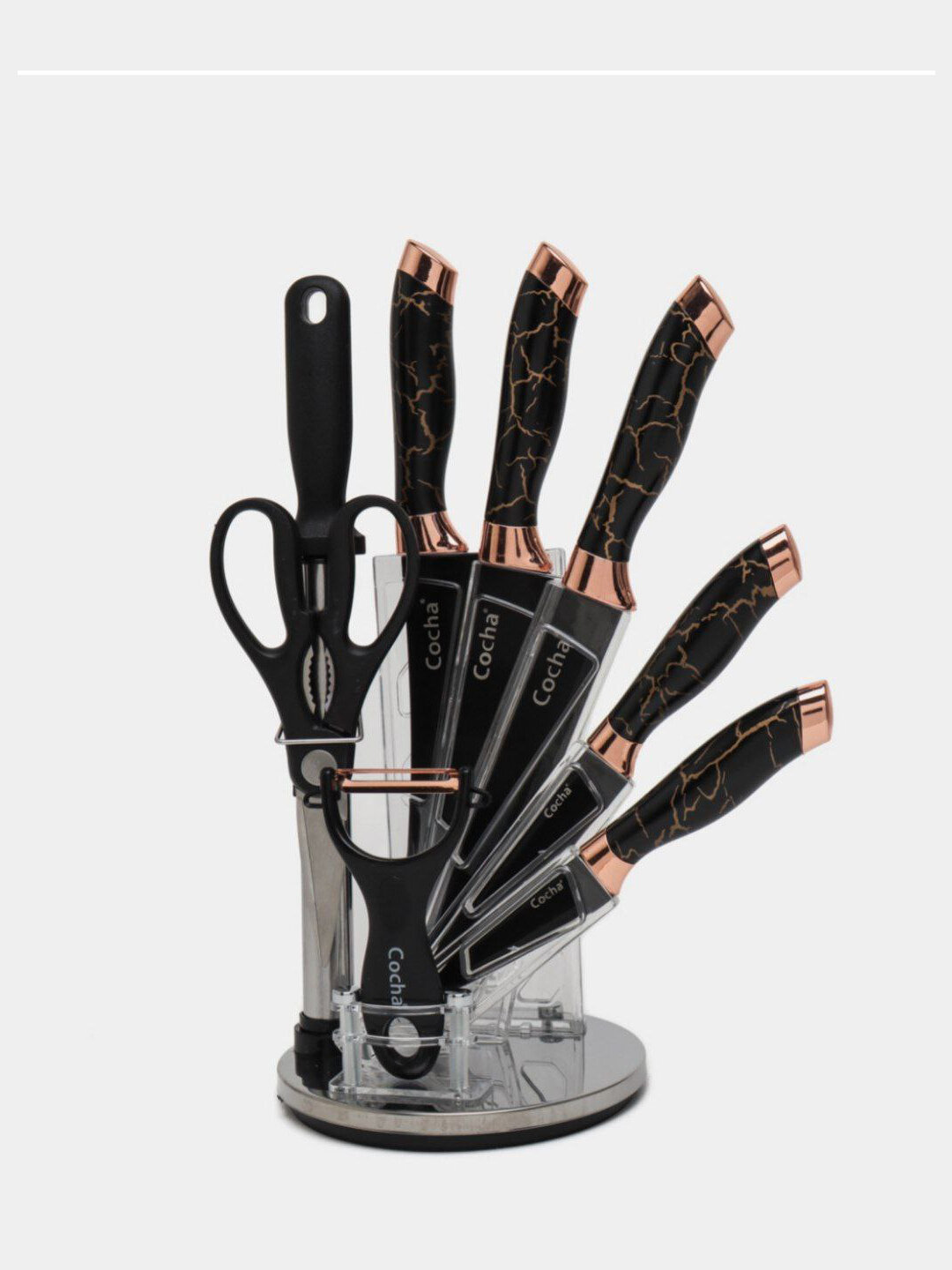 Набор кухонных ножей, 9 предметов