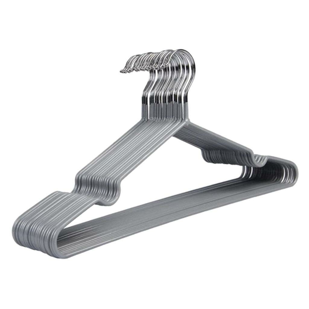 Металлические вешалки для одежды усиленные 5 шт - антискользящие плечики для шкафа
